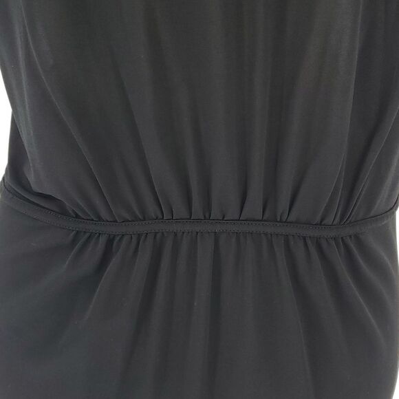 Nine West chiffon black top, size large. Great for layered look. - Picture 6 of 7